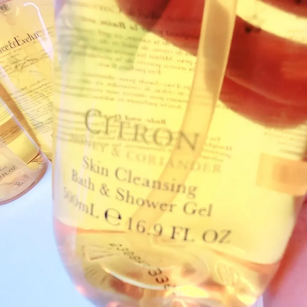 Crabtree & Evelyn CITRON HONEY CORIANDER Bath & Shower Gel 3 Body Wash 16.9 Oz